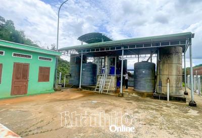 Khánh Hòa: Huyện Khánh Sơn tập trung đầu tư các công trình cấp nước sinh hoạt cho người dân